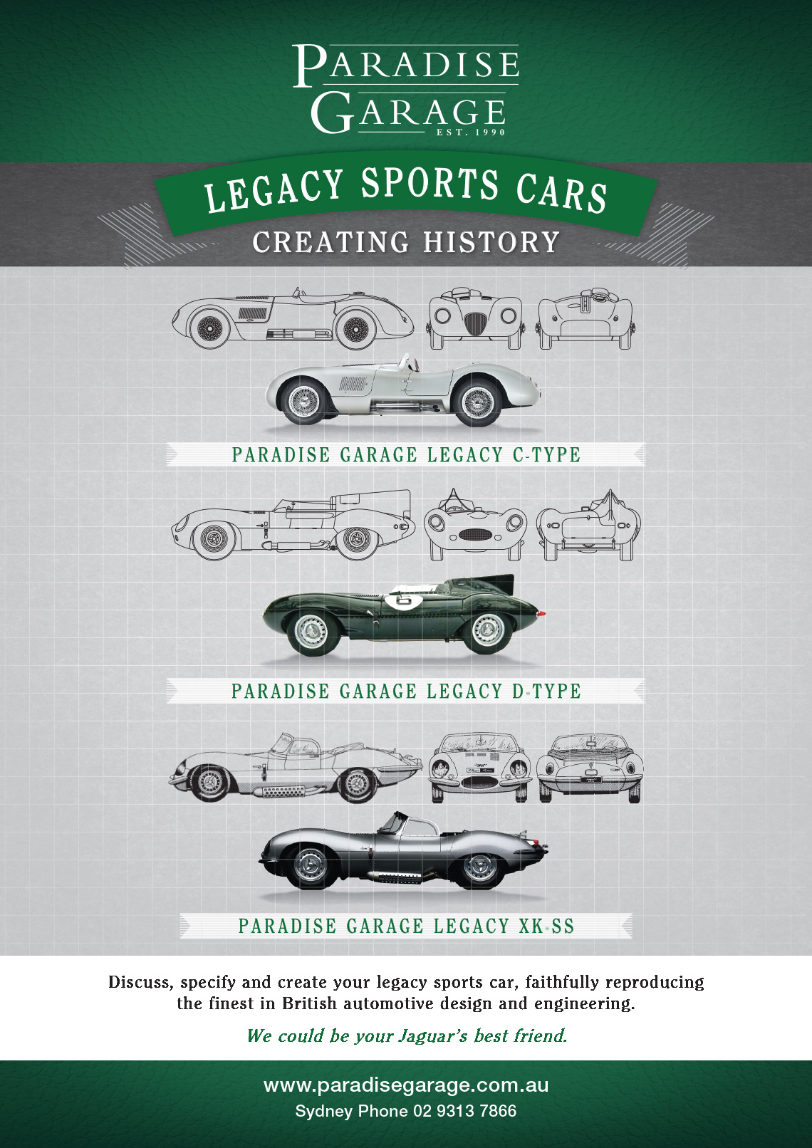 Legacy Cars Paradise Garage Service and Parts for Citroen and Peugeot